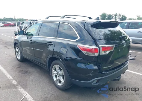 2016 Toyota Highlander Limited V6 from USA, damaged, VIN 5TDDKRFH7GS234009